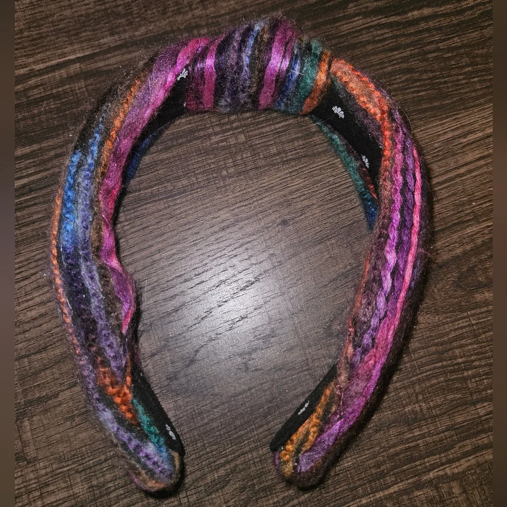 Lele Sadoughi Colorful Knit Headband with Knot